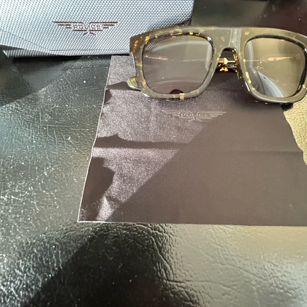 Police Tortoise Shell Sunglasses New.. Full Inclusion